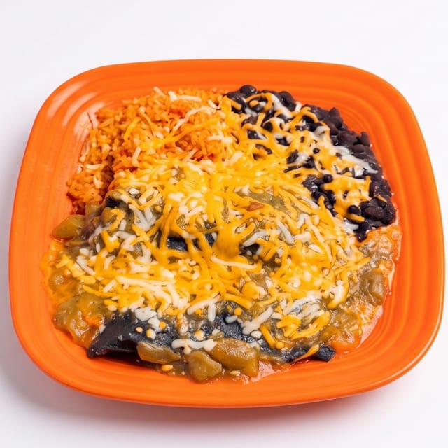 Blue Corn Enchiladas.