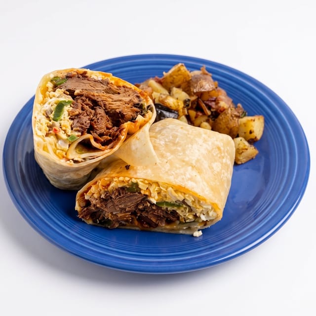 Prime Rib Burrito.