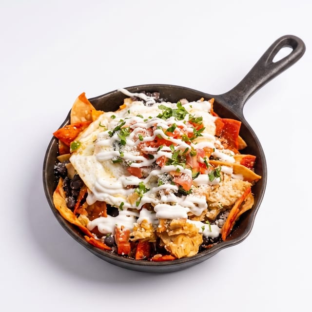Skillet Chilaquiles.