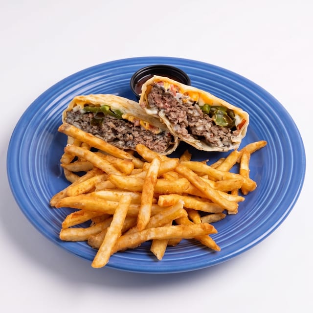 Nacho Burger Wrap.