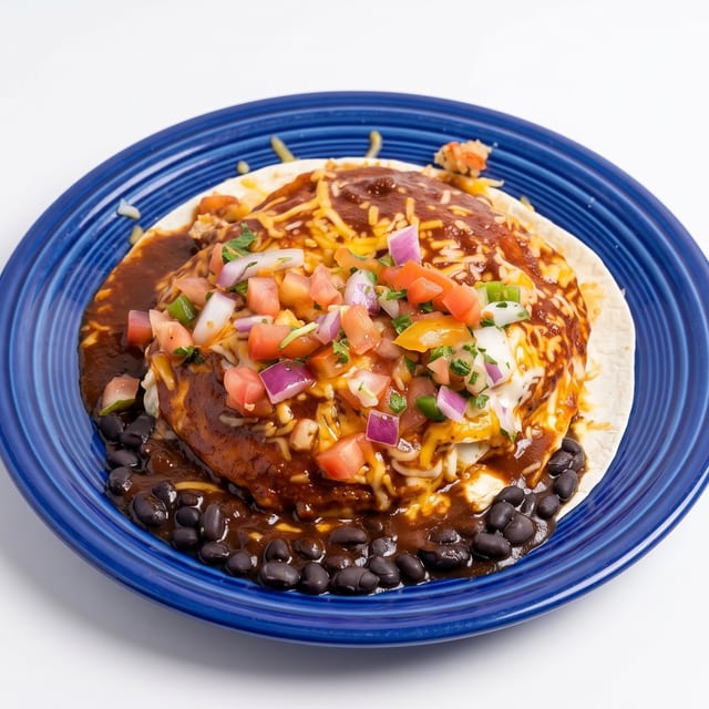 Stacked Enchiladas.